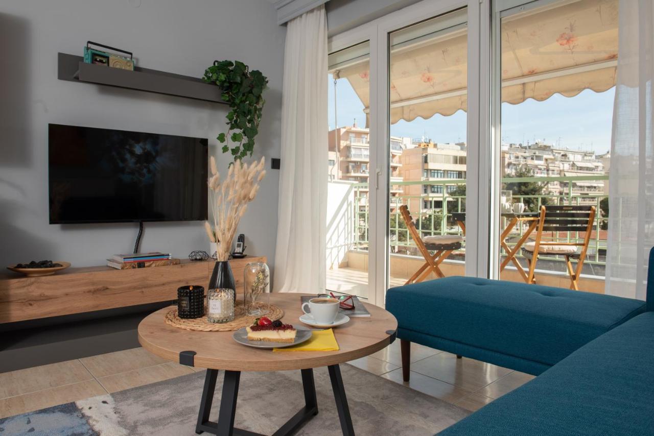 "Orpheus' Apartment" View And Parking Near The Center Tesalonika Bagian luar foto